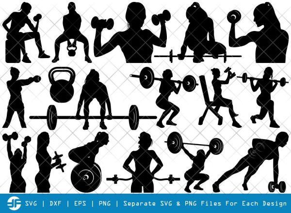 Woman Figure Skating SVG | Silhouette Bundle | SVG Cut File Sale