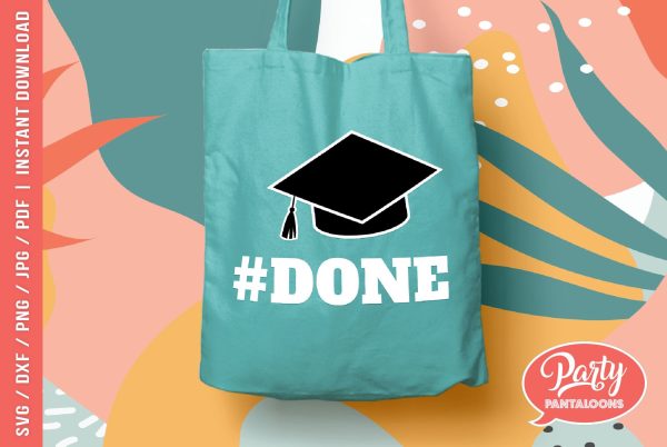 #DONE | graduate, graduation SVG on Sale