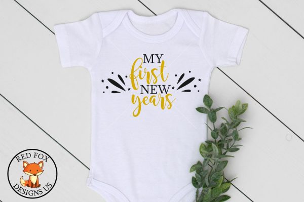 My first new years svg png dxg, Happy New Year svg, Baby new year Discount