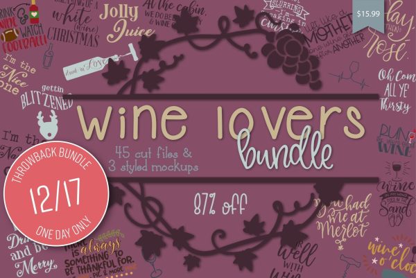 1 Day Only Throwback Wine Lovers Bundle Sale