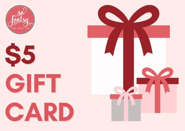 $5 Gift Card on Sale