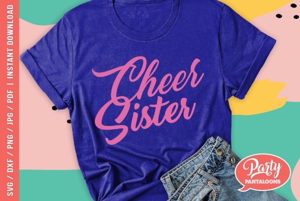 CHEER SISTER | cheerleader sisters SVG Online now
